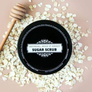 Oatmeal Sugar Scrub packaging